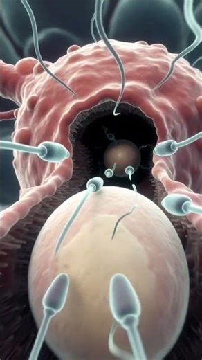 “Human Reproductive System 3D Animation | Ovary, Fallopian Tube & Fertilization”