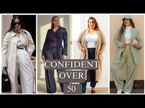 4 Chic Outfits for Women Over 50 With a Bigger Tummy (Look Slim & Stylish!)