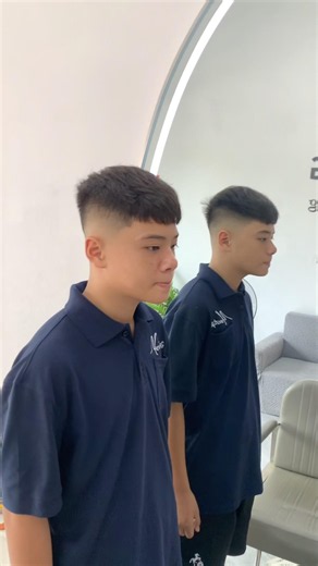 🔥 Layer ngắn Fade kiểu tóc nam quốc dân, gọn gàng và cực đẹp! #thanhhunghair