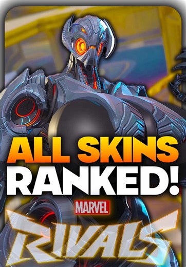 ALL of Ultrons Skins RANKED From WORST to BEST Marvel Rivals #WhatToPlay #marvelrivals #tiktokpartner