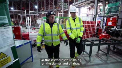 EDF is giving people a look inside the first Hinkley Point C nuclear reactor