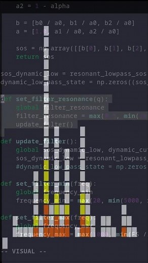 Make COZY AMBIENCE with Python! 🤯 Scipy Audio Filters + Kivy GUI Project