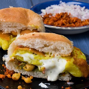 5M views · 19K reactions | Cheese Burst Vada Pav by Chef Sanjyot Keer The epic vadapav with a cheesy surprise. | Your Food Lab | Facebook