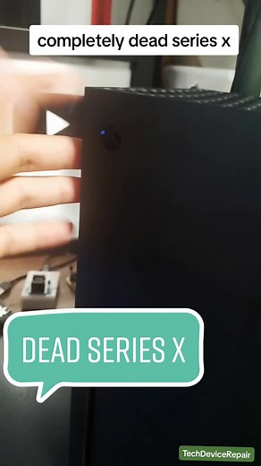 this completely dead series x was a simple fix. #seriesx #notpoweringon #tdr. https://techdevice.repair/xbox-series-x-s-repair-service/