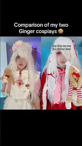 Which is better?🩷❤️#ginger #dandysworld #cosplay #comiccon #roblox #christmas #meme #fashion #trend