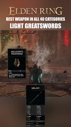 Best Light Great Sword in Elden Ring - Insane Combo Potential