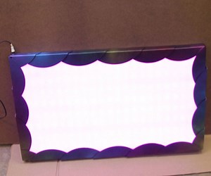 TV Backlight RGB LED Panel Conversion