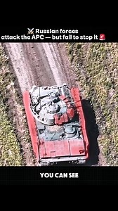 ⚔️ Russian forces attack the APC — but fail to stop it 🚨 Despite heavy fire, the armored vehicle pushes through and survives, holding its ground. #UkraineWar #APC #ArmoredWarfare #Frontline | Sachi Real facts updates