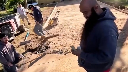 Ray earns a bonus on concrete job
