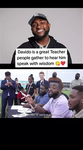 Davido's Inspiring Wisdom and Beautiful Moments