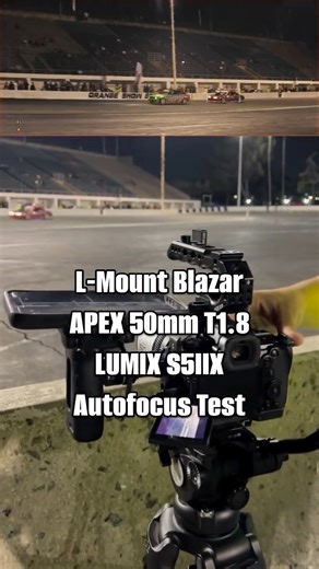 Blazar Lens on Instagram: "The Blazar APEX In L-Mount unlocks new possibilities for anamorphic shooting. Check out this test of the new Blazar APEX 50mm T1.8 1.33X S35 Auto-Focus Anamorphic Lens (L) on the LUMIX S5IIX. We got to test out the Autofocus in Car and face tracking modes. LUMIX cameras are also the only cameras capable of anamorphic IBIS. Check out the full video on our YouTube channel to see more test footage and examples of the anamorphic IBIS in action! Cam Op: @w.vadym BTS: @loren