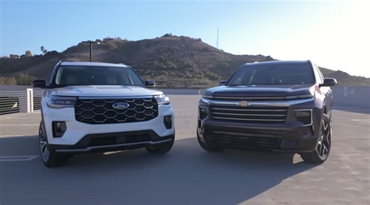 Ford Explorer Beats Chevy Traverse In New Comparison Test: Video