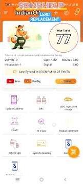 FKM Tight Joint Change indianoil business app SDMS help