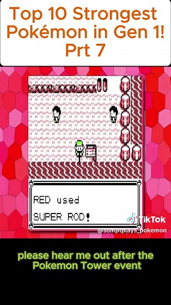 Top 10 Strongest Pokémon in Generation 1