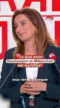 "The duel between Raphaël Glucksmann and Jean-Luc Mélenchon is deadly"