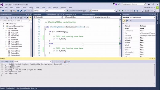 C++ MFC Visual Studio 2015 基础应用