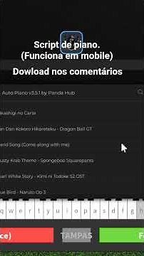 Script de piano para roblox (Funciona em qualquer jogo de piano)