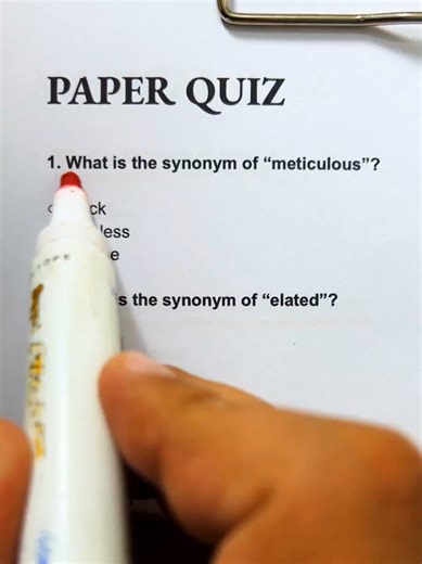 Synonym Quiz Can you get all right ? #paperquiz02 #anatomy #science #quizusa #quiztime