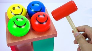 6.7K views · 122 reactions | Best Educational Video for Kids. Learn Colors and Play with Wooden Toys and Colorful Balls for Kids. | Play-Doh Videos | Facebook