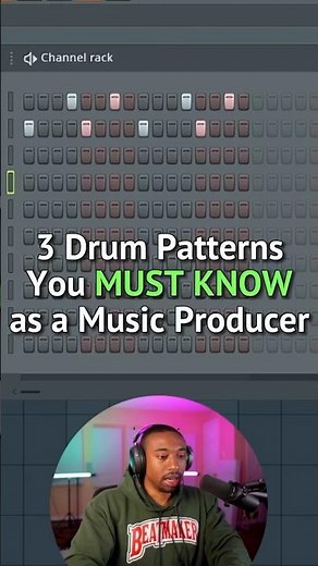 3 Drum Patterns You MUST KNOW as a Music Producer