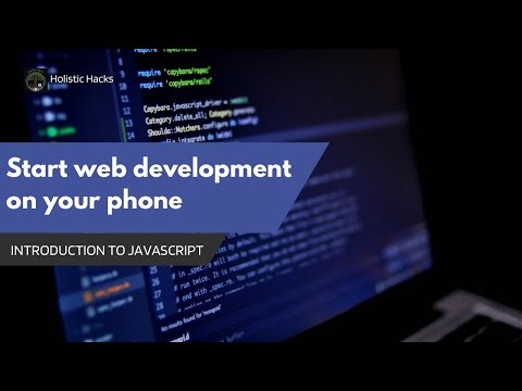Start Web Development on your phone: JavaScript