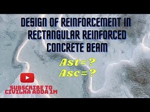 Design of Reinforcement in rectangular Reinforced concrete beam || Design of Rectangular beam ||