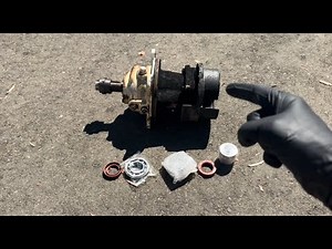 Removing Rotating Assembly from a Gorman Rupp/Ebara Centrifugal Trash Pump + Component Tutorial