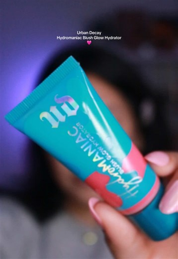 @urban decay hydromaniac blush glow hydrator 🩷🩵 Shade: Drippin’ #urbandecay #blushhydromaniac #highendblush #favoriteblush