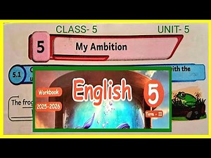 My Ambition, Class- 5, English Workbook Answers