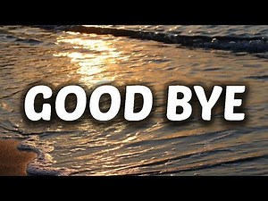 Bo Burnham - Goodbye (Lyrics)