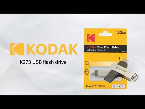 KODAK K273 DUAL USB FLASH DRIVE