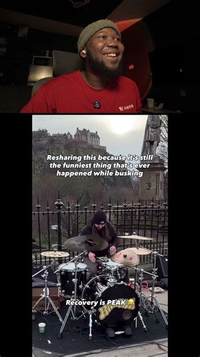 You Won't Believe This Busker's Hilarious Save!