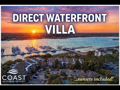 Waterfront Living on the Intracoastal | Rare 3BR + Loft Villa in Hilton Head Plantation