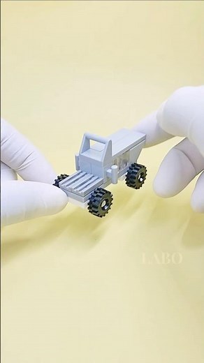 Smooth Grey LEGO Truck Design #shorts