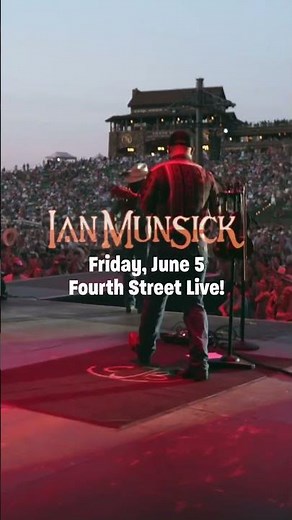 Ian Munsick Live in Louisville - June 5, 2026 at Fourth Street Live