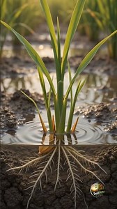 🌾 From One Tiny Grain to a Golden Rice Harvest! #timelapse #garden #plants