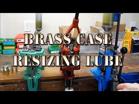 S1 - 22 - Tech Tip, Brass Case Resizing Lube