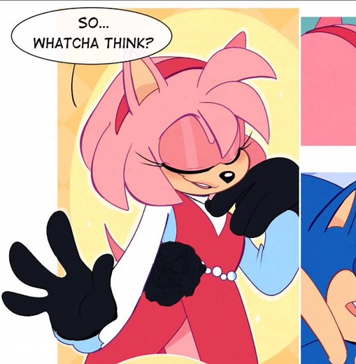 Sonic in a dress >>>😍😍😍#sonic #sonicthehedgehog #soniczoomocchallenge #sonicZoom #fypシ #fyppppppppppppppppppppppp #comicdub