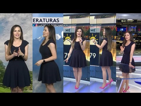 Lucrecia Borchardt for Univision 41 Nueva York with the Weather for August 14, 2025