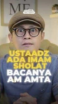 Imam Sholat Baca ‘Am Amta’? Ini Benar atau Salah?