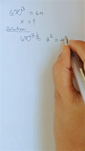 How To Solve a Very Interesting Square Roots Math Problem?| Find X=?| Math Olympiad #shorts