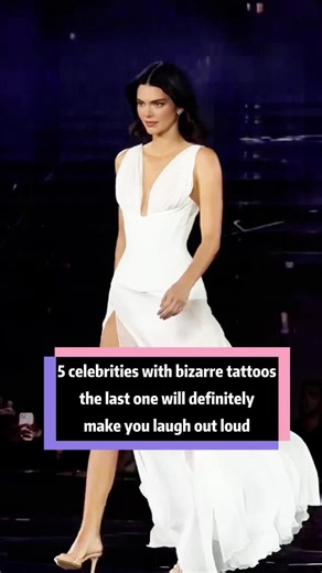 5 Celebrities With Really Strange Tattoos