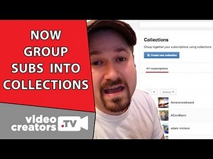 How To Group your Subscriptions into Collections