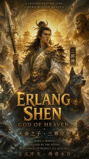 ERLANG SHEN 二郎神 ⚔️ The Three-Eyed Warrior God | Epic Chinese Mythology Music