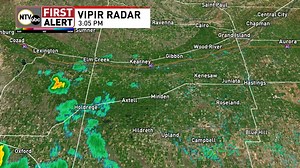 7.7K views · 32 reactions | 7/5/24 3:34 PM A few spotty showers drifting through central Nebraska this afternoon. These should remain relatively weak and pass through quickly. | NTV Weather Team | Facebook