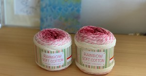 かぎ針編み(Crochet)「ロストインタイムショールを編みます Lost in time shawl」