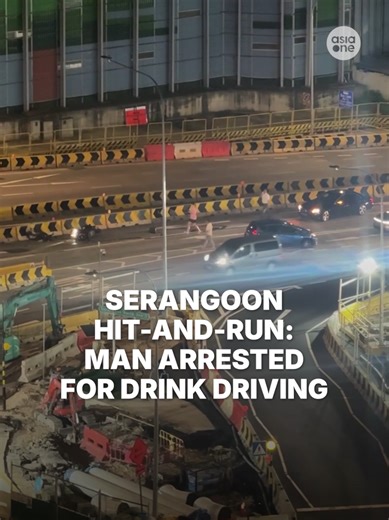 Police were alerted to a hit-and-run accident involving a car and a motorcycle in Serangoon on Good Friday at about 12.40am. A 38-year-old male motorcyclist was taken conscious to the hospital and a 46-year-old male car driver was subsequently arrested for drink driving. Police investigations are ongoing. #sgnews #Singapore #Police #Road #accident