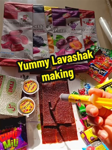 Delicious Homemade Lavashak Recipe