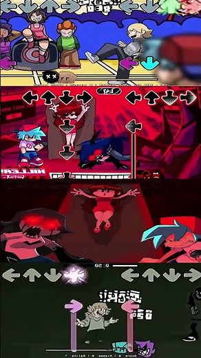 FNF Boyfriend Horror Battle & 61 vs 67 - Friday Night Funkin' #fnf #shortsviral #boyfriend #darkmod