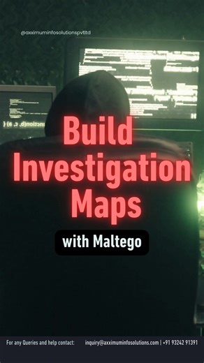 🕵️‍♂️ Want to see hidden connections like a pro investigator? Learn how to build investigation maps using Maltego step-by-step! Perfect for: ✔ Ethical Hackers ✔ OSINT Learners ✔ Cyber Security Students 💬 Comment what you want to learn next — we’ll make it & tag you! Follow Axximum Infosolutions 🚀 #Maltego #OSINT #EthicalHacking #CyberSecurity #InformationSecurity #BugBounty #Pentesting #CyberAwareness #DigitalInvestigation #HackingTools #AxximumInfosolutions #LearnCyberSecurity #InfosecCommun